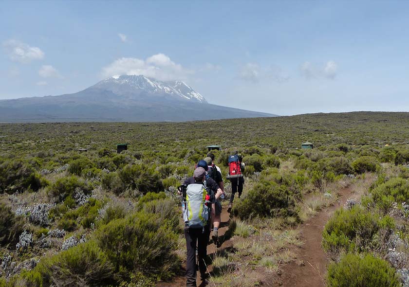 MACHAME ROUTE – 8 DAYS (6 Days on the trek)